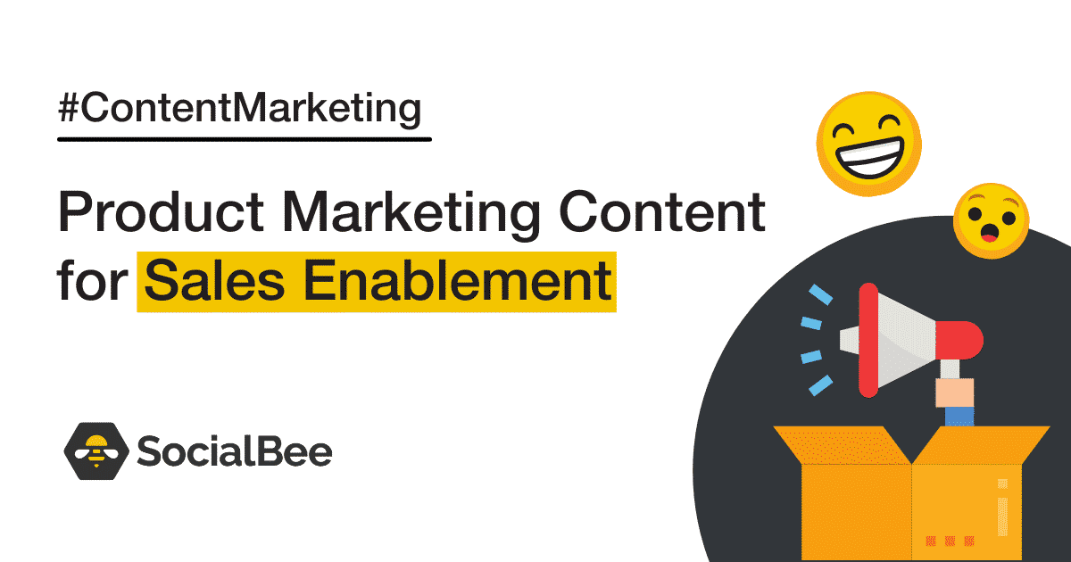 Product Marketing Content for Sales Enablement