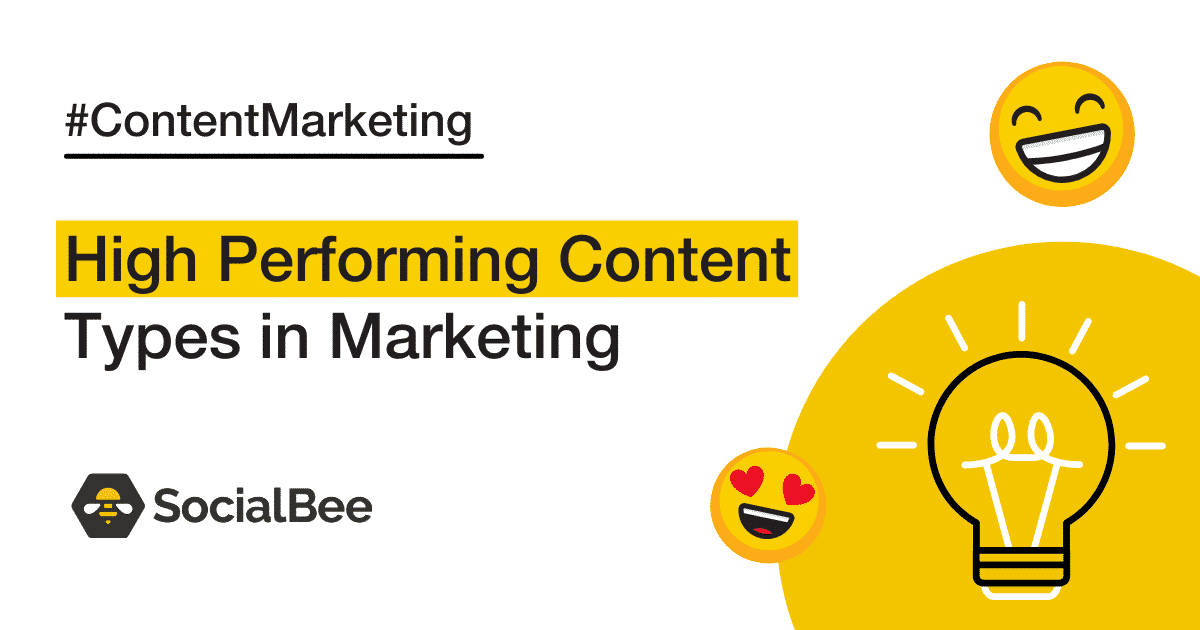 High Performing Content Types in Marketing
